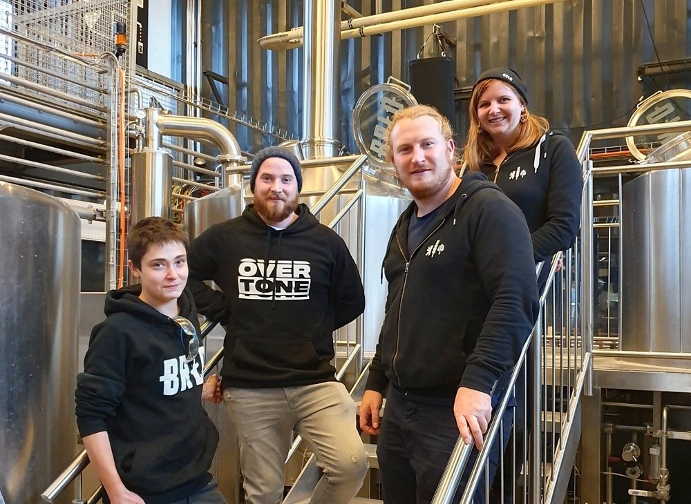 Overtone Brewing in UK - 2000L brewery system installed